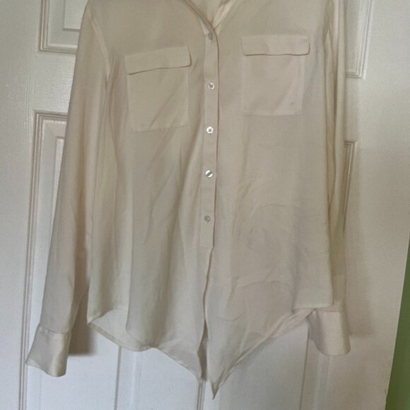 Ann Taylor Button Down Blouse - Picture 3 of 4